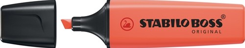 Markeerstift STABILO BOSS 70/140 pastel koraalrood 1 Stuk
