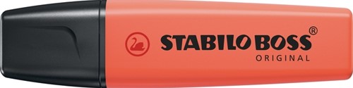 Markeerstift STABILO BOSS 70/140 pastel koraalrood 1 Stuk-2