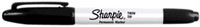 Viltstift Sharpie Twin tip UF en F 2st zwart 2 Stuk-2