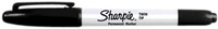Viltstift Sharpie Twin tip UF en F zwart 1 Stuk-2