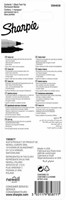 Viltstift Sharpie Twin tip UF en F zwart 1 Stuk-3