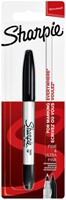 Viltstift Sharpie Twin tip UF en F zwart 1 Stuk