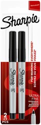 Viltstift Sharpie UF zwart 2 Stuk
