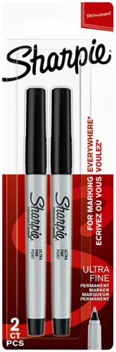 Viltstift Sharpie UF zwart 2 Stuk