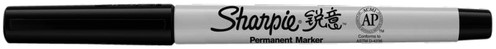 Viltstift Sharpie UF zwart 2 Stuk-1