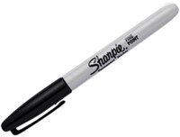Viltstift Sharpie  F zwart 2 Stuk-2