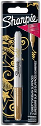 Viltstift Sharpie F metallic goud 1 Stuk