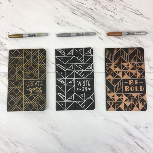 Viltstift Sharpie F metallic assorti 3 Stuk-1