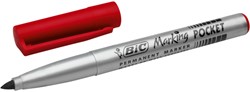 Viltstift Bic 1445 ecolutions rond F rood 1 Stuk