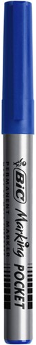 Viltstift Bic 1445 ecolutions rond F blauw 1 Stuk-3