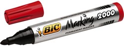 Viltstift Bic 2000 ecolutions rond L rood 1 Stuk