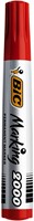 Viltstift Bic 2000 ecolutions rond L rood 1 Stuk-1