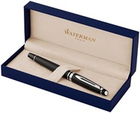 Rollerpen Waterman Expert CT F mat zwart 1 Stuk-1
