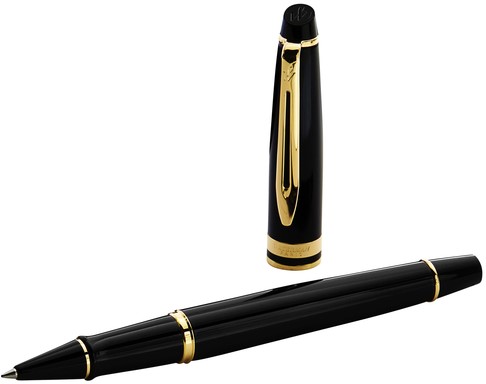 Rollerpen Waterman Expert GT F lak zwart 1 Stuk-3