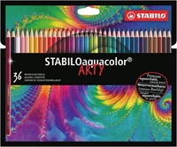 Kleurpotlood STABILO 1636 aquacolor Arty 36st ass 36 Stuk