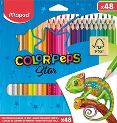 Kleurpotlood Maped ColorPeps Star 48 kleuren 48 Stuk