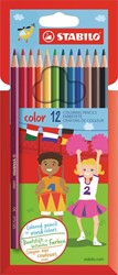 Kleurpotlood STABILO 979 color 12st assorti 12 Stuk