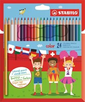 Kleurpotlood STABILO 979 color 24st assorti 24 Stuk