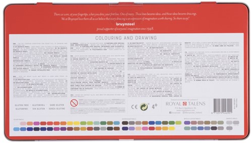 Tekenset Bruynzeel Creatives set 70 delen 70 Stuk-3