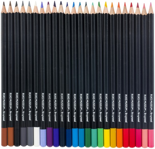 Kleurpotlood Bruynzeel Rijksmuseum Vermeer 24st 24 Stuk-2