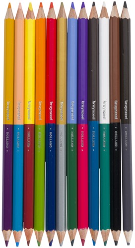 Kleurpotl Bruynzeel Kids Twin Point bm a 12st ass 12 Stuk-2