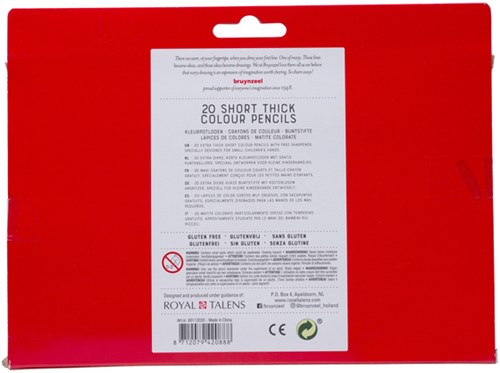 Kleurpotl Bruynzeel Kids Kortjakje bm a 20st ass 20 Stuk-3