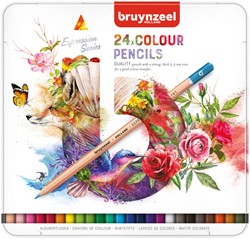 Kleurpotl Bruynzeel Expression colour blik 24st 24 Stuk