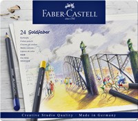 Kleurpotlood Faber-Castell GF 24st assorti 24 Stuk