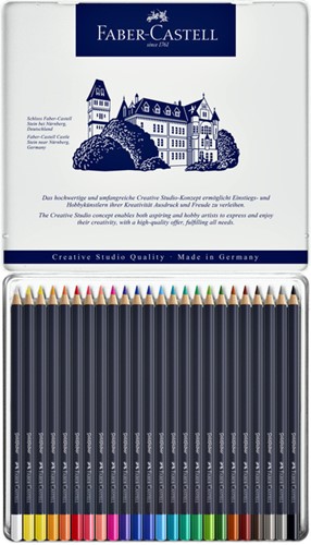 Kleurpotlood Faber-Castell GF 24st assorti 24 Stuk-3