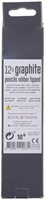Grafietpotlood Bruynzeel Teens HB met gum 12 stuks 12 Stuk-3
