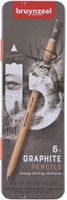 Grafietpotlood Bruynzeel Expression 6 hardheden 6 Stuk