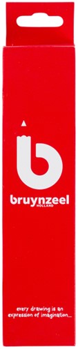 Grafietpotlood Bruynzeel HB met gum grijs 1 Stuk-2