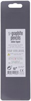 Grafietpotlood Bruynzeel Teens HB met gum 5 stuks 5 Stuk-3