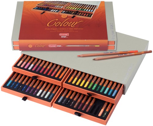 Kleurpotlood Bruynzeel Design set 48 kleuren 48 Stuk
