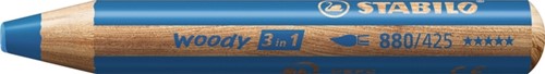 Kleurpotlood STABILO 880 woody 3 in 1 Arty 6st 6 Stuk-2