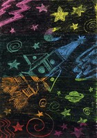 Kleurpotlood STABILO 880 woody 3 in 1 middelblauw 1 Stuk-3