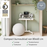 Zit-sta bureau Leitz Ergo compact wielen-8