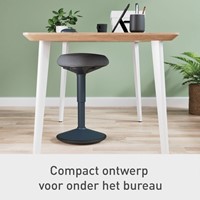 Actieve zitkruk Leitz Ergo met comfortzitting-5