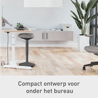 Actieve zit-stakruk Leitz Ergo met gasveer 57-82cm zwart-16