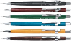 Vulpotlood Pentel P203 2B 0.3mm bruin