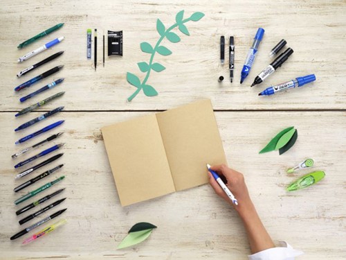 Vulpotlood PILOT Begreen Rexgrip HB 0.5mm blauw 1 Stuk-2