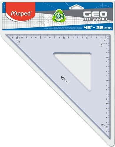 Geodriehoek Maped Geometric 32cm 1 Stuk