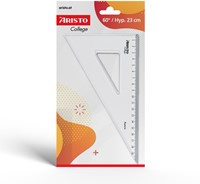 Driehoek Aristo 23620 200mm 60 graden kunststof 1 Stuk-2