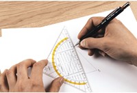 Geodriehoek Aristo 1552 160mm 1 Stuk-2