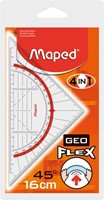 Geodriehoek Maped GeoFlex 16cm 1 Stuk