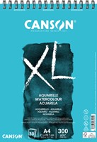 Aquarelpapier Canson XL 30vel 300gr A4 wit 30 Vel