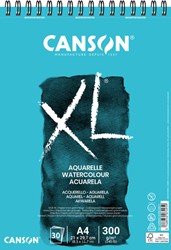Aquarelpapier Canson XL 30vel 300gr A4 wit 30 Vel