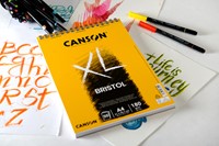 Bristolpapier Canson XL 50vel 180gr A4 extra wit 50 Vel-2