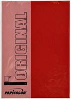Kopieerpapier Papicolor A4 200gr rood 6 Vel-2