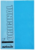 Kopieerpapier Papicolor A4 200gr hemelsblauw 6 Vel-1